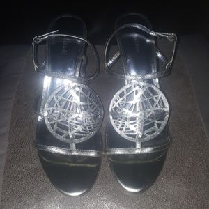 Calvin Klein heel sandals NWOT